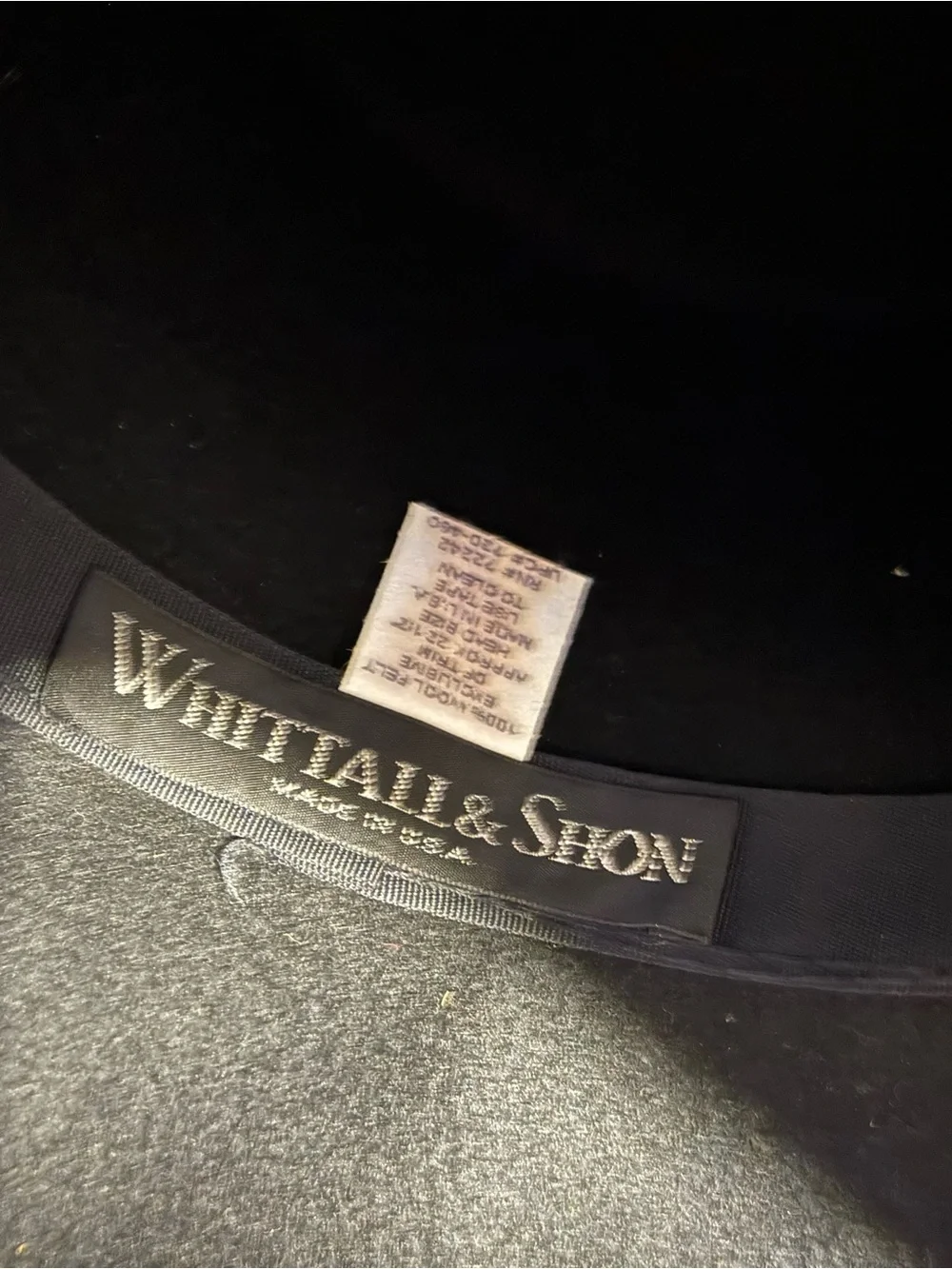 Whittall & Shon Women’s Silver Rhinestone Wide Brim Church Dress Hat w/ box